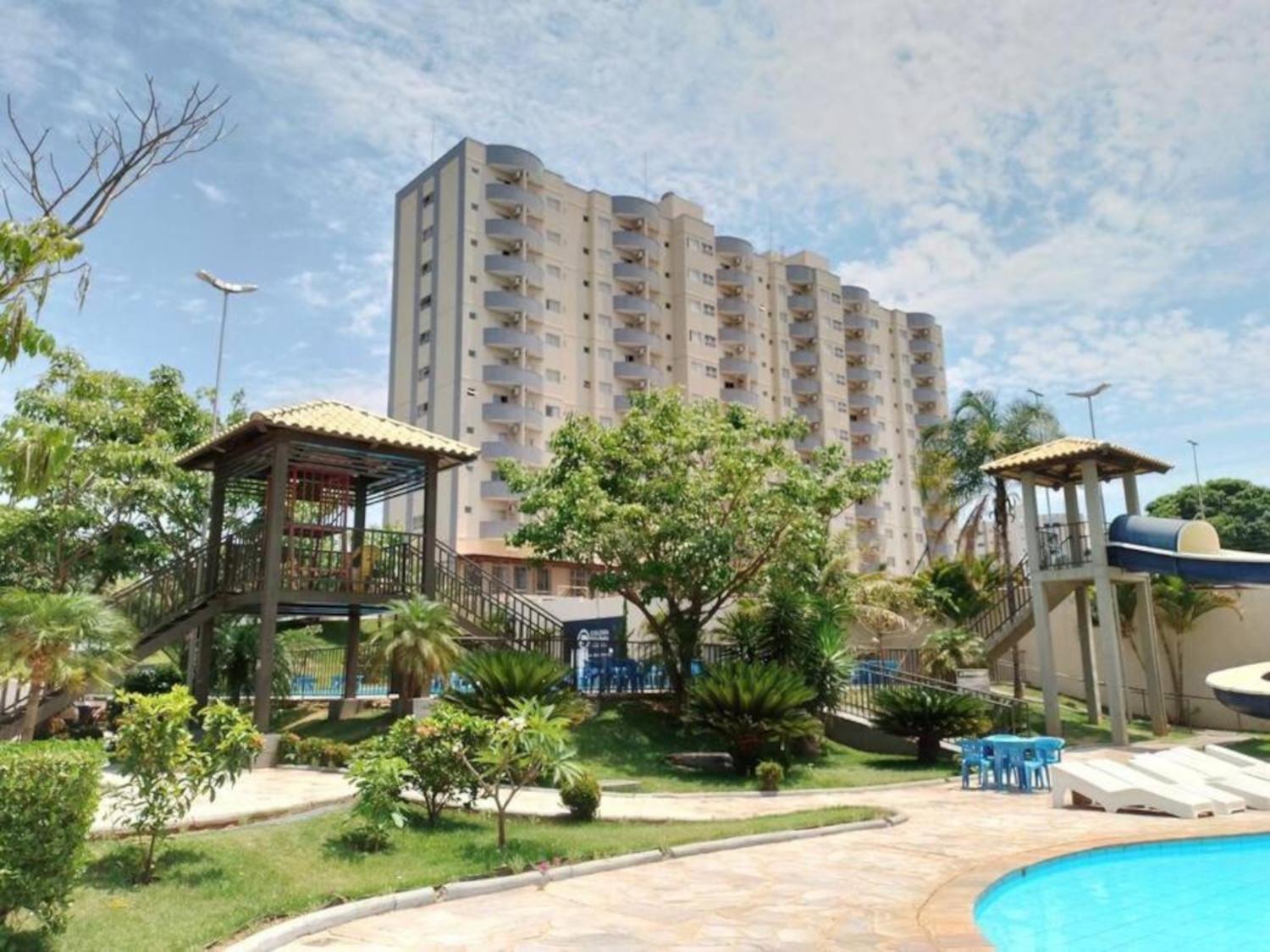 Caldas Novas, Golden Dolphin Grand Hotel, Quarto Sala Cozinha Aconchegante, Ap 361 Bagian luar foto
