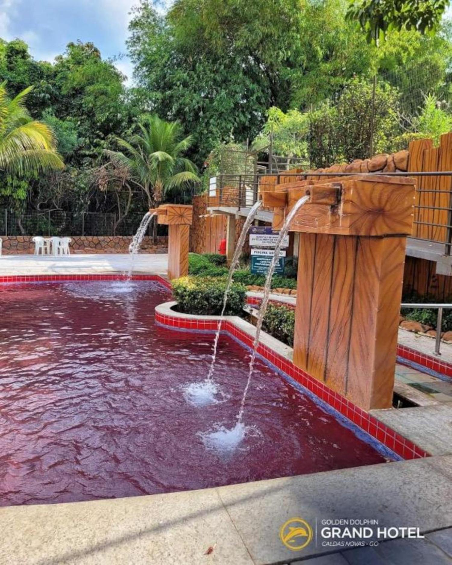 Caldas Novas, Golden Dolphin Grand Hotel, Quarto Sala Cozinha Aconchegante, Ap 361 Bagian luar foto
