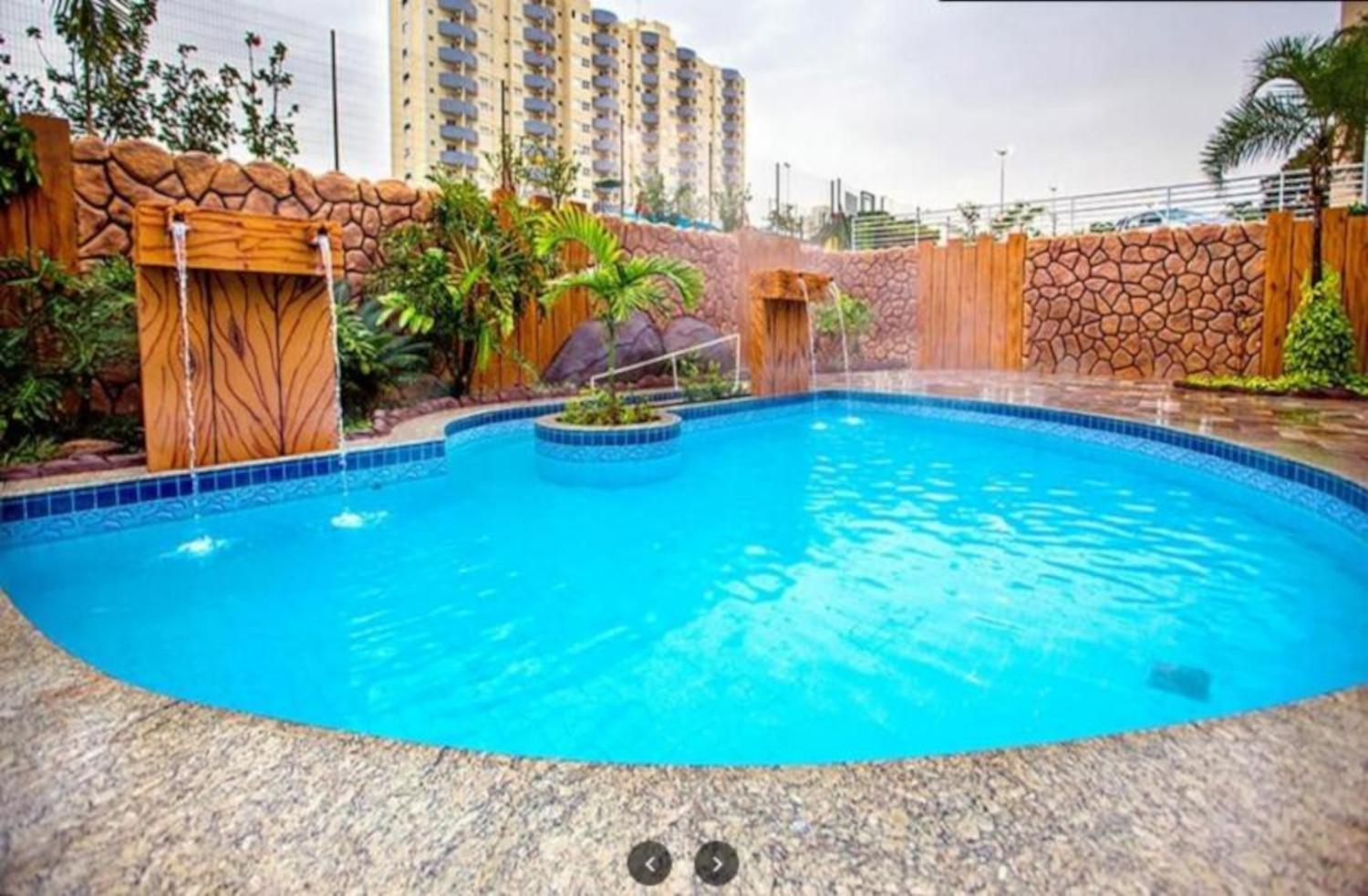 Caldas Novas, Golden Dolphin Grand Hotel, Quarto Sala Cozinha Aconchegante, Ap 361 Bagian luar foto