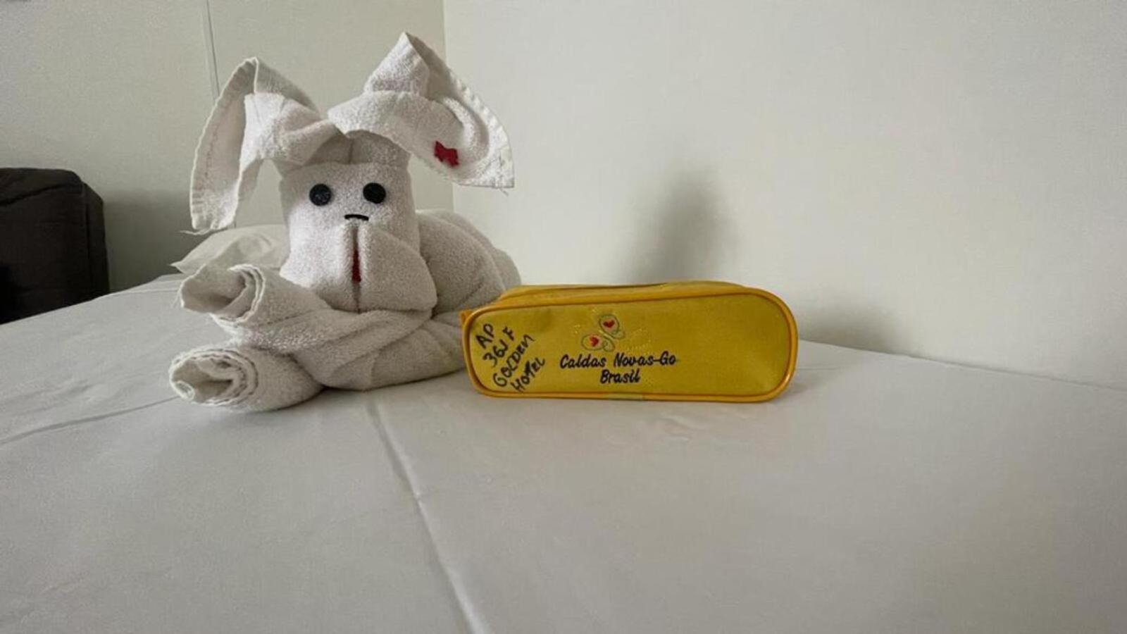 Caldas Novas, Golden Dolphin Grand Hotel, Quarto Sala Cozinha Aconchegante, Ap 361 Bagian luar foto